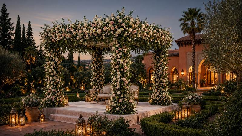 Jewish wedding in Marrakech